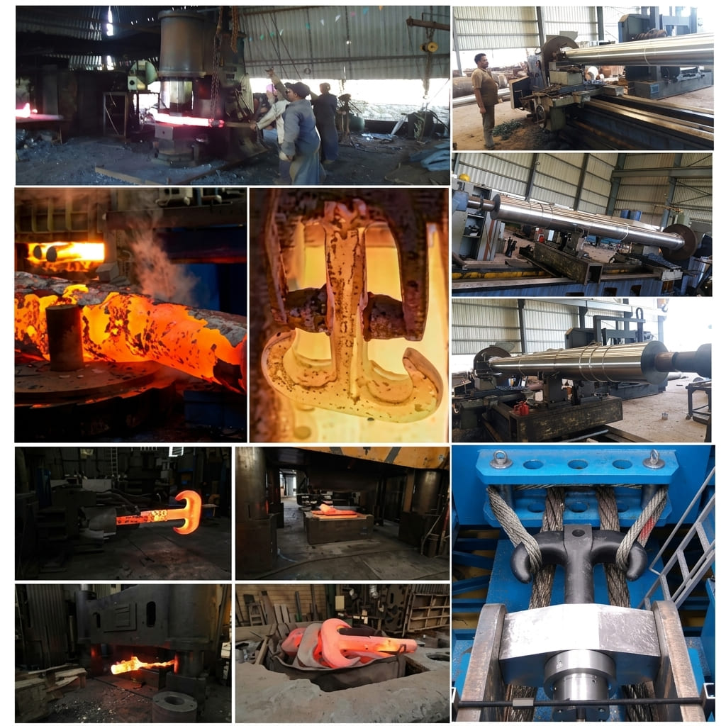 Manufacturing Plant Collage